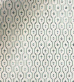 Nettie Fabric by Ian Sanderson Greeny Blue Nettie Fabric by Ian Sanderson Greeny Blue