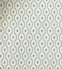Nettie Fabric by Ian Sanderson Greeny Blue Nettie Fabric by Ian Sanderson Greeny Blue