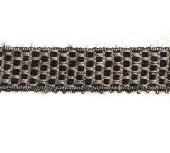 Neva 20mm Mohair Braid Trimming by Houles Charbon Neva 20mm Mohair Braid Trimming by Houles Charbon