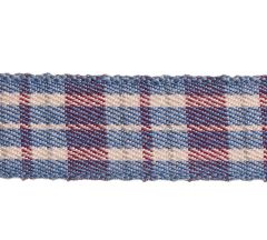 Neva 30mm Check Braid Trimming by Houles Gordon Neva 30mm Check Braid Trimming by Houles Gordon