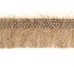 Neva 30mm Mohair Cut Fringe Trimming by Houles Chamois Neva 30mm Mohair Cut Fringe Trimming by Houles Chamois