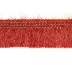 Neva 30mm Mohair Cut Fringe Trimming by Houles Cuivre Neva 30mm Mohair Cut Fringe Trimming by Houles Cuivre