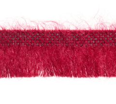 Neva 30mm Mohair Cut Fringe Trimming by Houles Feu Neva 30mm Mohair Cut Fringe Trimming by Houles Feu