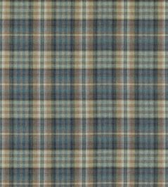 Nevis Fabric by Mulberry Home Blue Nevis Fabric by Mulberry Home Blue