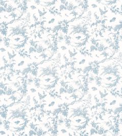 Newlands Toile Fabric by Anna French Soft Blue Newlands Toile Fabric by Anna French Soft Blue