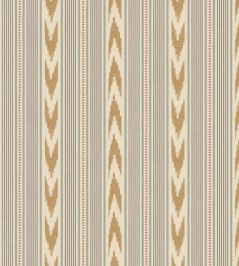 Newport Stripe Wallpaper by Mulberry Home Blue/Sand Newport Stripe Wallpaper by Mulberry Home Blue/Sand