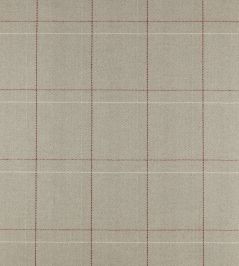 Newtonmore Fabric by The Isle Mill Russet Newtonmore Fabric by The Isle Mill Russet