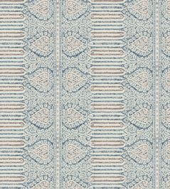 Nicolet Wallpaper by Nina Campbell Blue/Taupe Nicolet Wallpaper by Nina Campbell Blue/Taupe