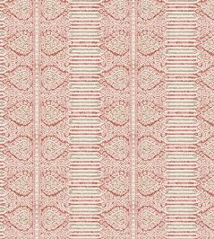 Nicolet Fabric by Nina Campbell Red Nicolet Fabric by Nina Campbell Red