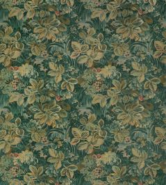 Night Garden Fabric by Thibaut Peacock Night Garden Fabric by Thibaut Peacock