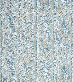 Nima Fabric by Jane Churchill Blue Nima Fabric by Jane Churchill Blue
