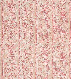 Nima Fabric by Jane Churchill Red Nima Fabric by Jane Churchill Red