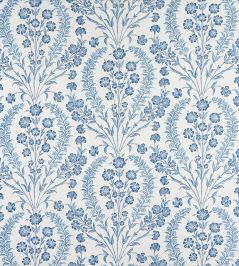 Chelwood Fabric by Nina Campbell Blue/Ivory Chelwood Fabric by Nina Campbell Blue/Ivory