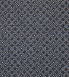 Lorette Fabric by Nina Campbell Indigo/Ivory Lorette Fabric by Nina Campbell Indigo/Ivory
