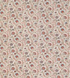 Baville Fabric by Nina Campbell Red / Teal Baville Fabric by Nina Campbell Red / Teal