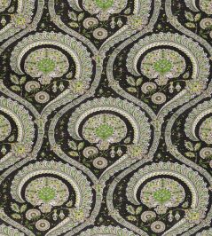 Les Indiennes Fabric by Nina Campbell Green/ Black Les Indiennes Fabric by Nina Campbell Green/ Black