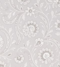 Baville Wallpaper by Nina Campbell GREY/CHALK Baville Wallpaper by Nina Campbell GREY/CHALK
