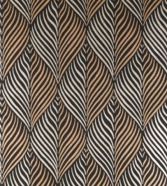 Bonnelles Wallpaper by Nina Campbell BLACK/GILVER Bonnelles Wallpaper by Nina Campbell BLACK/GILVER