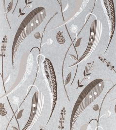 Colbert Wallpaper by Nina Campbell TAUPE/IVORY Colbert Wallpaper by Nina Campbell TAUPE/IVORY