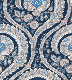 Les Indiennes Wallpaper by Nina Campbell BLUE Les Indiennes Wallpaper by Nina Campbell BLUE