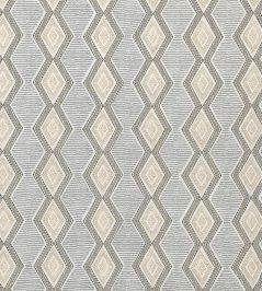 Belle Ile Fabric by Nina Campbell Grey/Gold Belle Ile Fabric by Nina Campbell Grey/Gold