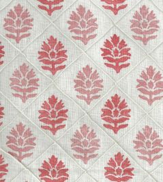 Camille Fabric by Nina Campbell Coral/Pink Camille Fabric by Nina Campbell Coral/Pink