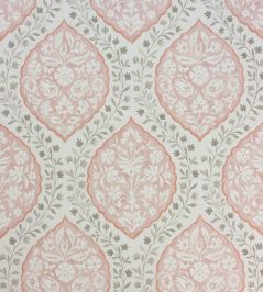 Marguerite Wallpaper by Nina Campbell Pink/Grey Marguerite Wallpaper by Nina Campbell Pink/Grey