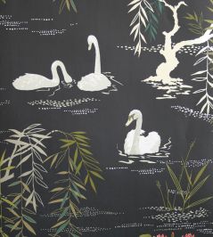 Swan Lake Wallpaper by Nina Campbell 4 Swan Lake Wallpaper by Nina Campbell 4