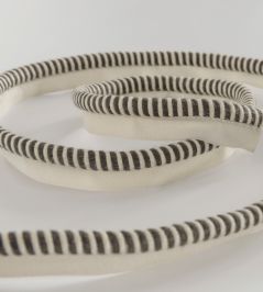 Trianon Cord Trimming by Nina Campbell BITTER CHOCOLATE/IVORY Trianon Cord Trimming by Nina Campbell BITTER CHOCOLATE/IVORY