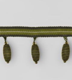 Honey Pot Fringe Trimming by Nina Campbell Lime Honey Pot Fringe Trimming by Nina Campbell Lime