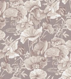 Ninfee Wallpaper by Jannelli&Volpi Mauve Ninfee Wallpaper by Jannelli&Volpi Mauve