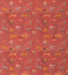 Noah's Ark Fabric by GP & J Baker Spice Noah's Ark Fabric by GP & J Baker Spice