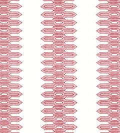 Nola Stripe Embroidery Fabric by Thibaut Pink Nola Stripe Embroidery Fabric by Thibaut Pink
