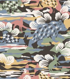 Nomad Wallpaper by Borastapeter Blue Nomad Wallpaper by Borastapeter Blue