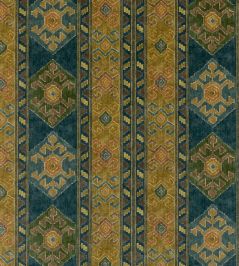 Nomad Velvet Fabric by Mulberry Home Denim Nomad Velvet Fabric by Mulberry Home Denim