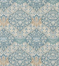 Norbury Wallpaper by Morris & Co Woad/Linen Norbury Wallpaper by Morris & Co Woad/Linen
