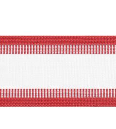 Nordia Tape Trimming by Thibaut Cranberry Nordia Tape Trimming by Thibaut Cranberry