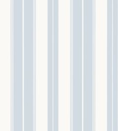 Norfolk Stripe Wallpaper by Thibaut Light Blue Norfolk Stripe Wallpaper by Thibaut Light Blue