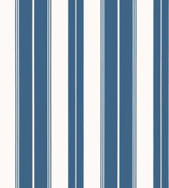 Norfolk Stripe Wallpaper by Thibaut Navy Norfolk Stripe Wallpaper by Thibaut Navy