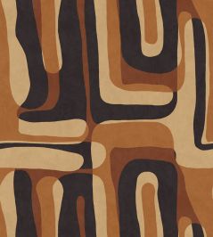 Nostalgia Wallpaper by MINDTHEGAP Marrone Nostalgia Wallpaper by MINDTHEGAP Marrone