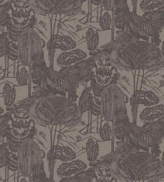 Nostalgic Evergreen Wallpaper by Eijffinger Brown/Taupe Nostalgic Evergreen Wallpaper by Eijffinger Brown/Taupe