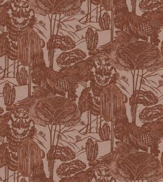 Nostalgic Evergreen Wallpaper by Eijffinger Red Nostalgic Evergreen Wallpaper by Eijffinger Red
