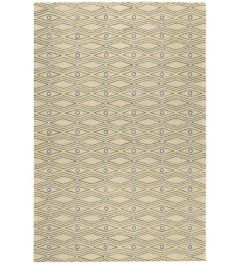 Noughts & Crosses Rug by GP & J Baker Green/Blue Noughts & Crosses Rug by GP & J Baker Green/Blue