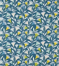 Noukku Fabric by Scion Mist / Kiwi / Midnight Noukku Fabric by Scion Mist / Kiwi / Midnight
