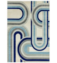 Nova Retro Rug by Asiatic Blue Nova Retro Rug by Asiatic Blue