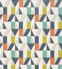 Nuevo Fabric by Scion Citrus / Paprika / Forest Nuevo Fabric by Scion Citrus / Paprika / Forest