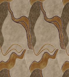 Nunga Fabric by Camengo Moka Nunga Fabric by Camengo Moka