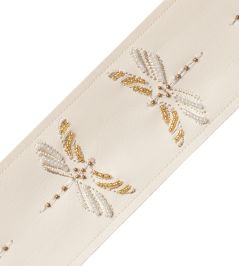 Nymph Beaded Border Trimming by Samuel & Sons Bone Nymph Beaded Border Trimming by Samuel & Sons Bone