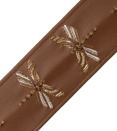 Nymph Beaded Border Trimming by Samuel & Sons Chestnut Nymph Beaded Border Trimming by Samuel & Sons Chestnut