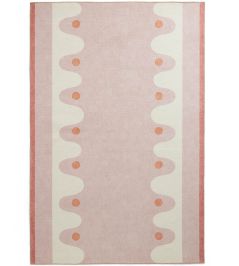 Oakham Rug by Scion Blush Oakham Rug by Scion Blush